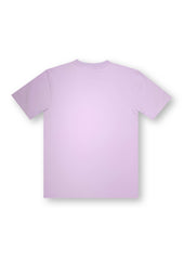 Purple Crew Neck Basics T-shirt