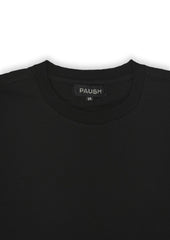 Black Crew Neck Basics T-shirt