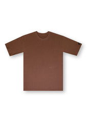 Brown Waffle Loose Fit T-Shirt