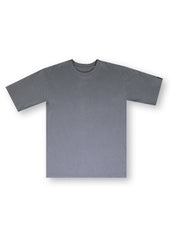 Dark Grey Waffle Loose Fit T-Shirt