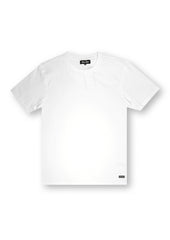 White Crew Neck Basics T-shirt